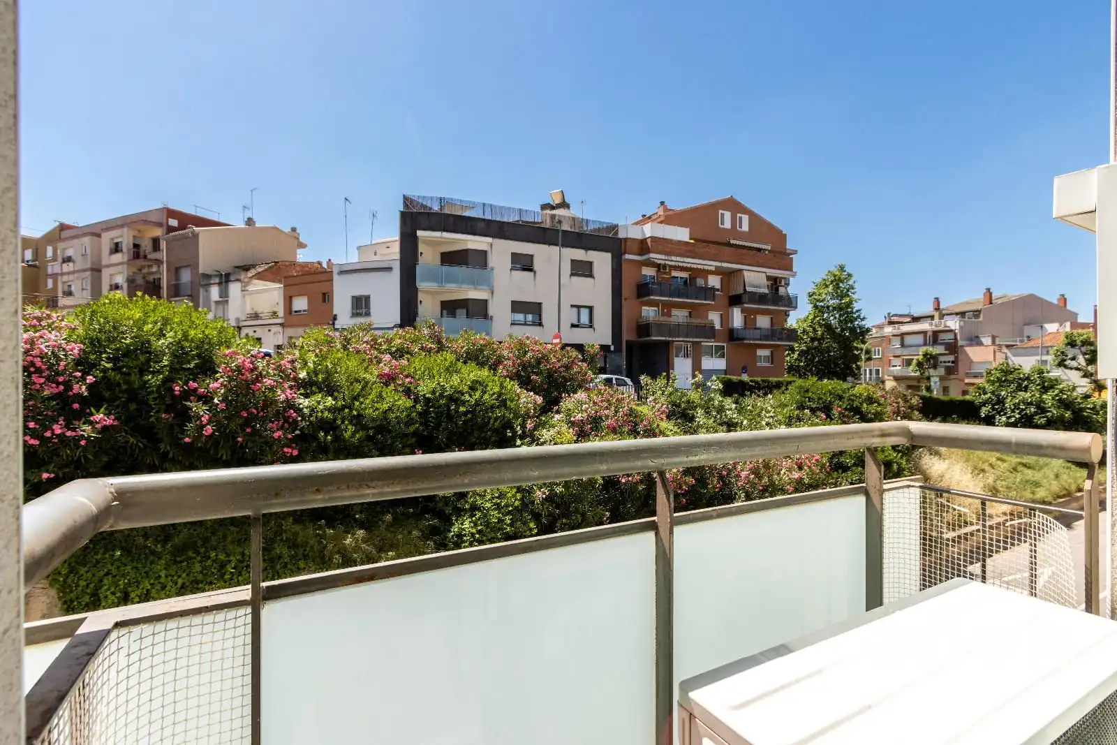Terrace of Flat for sale in Terrassa  with Air Conditioner, Heating and Parquet flooring
