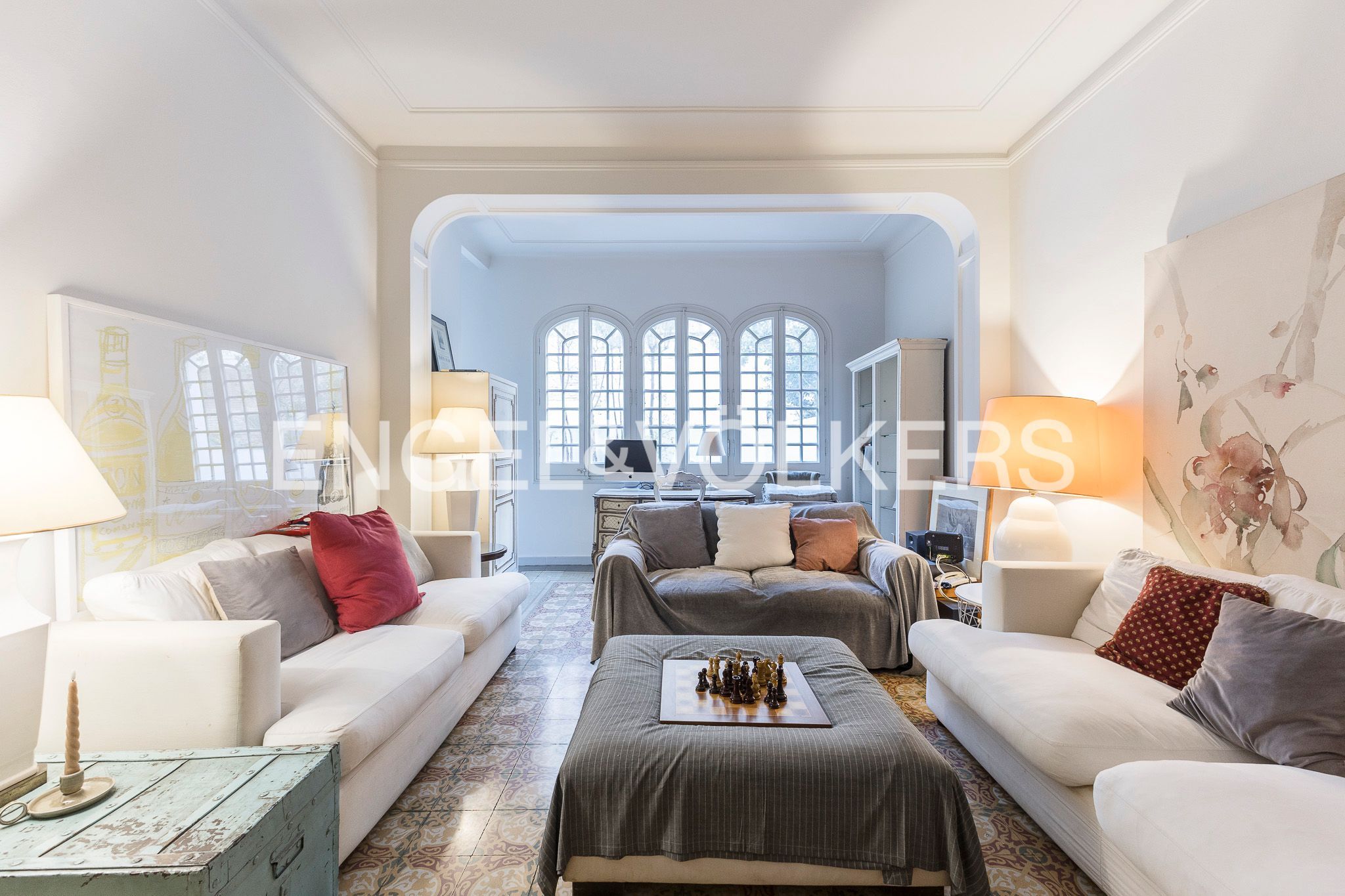 Living room of Duplex for sale in  Barcelona Capital  with Heating, Terrace and Storage room