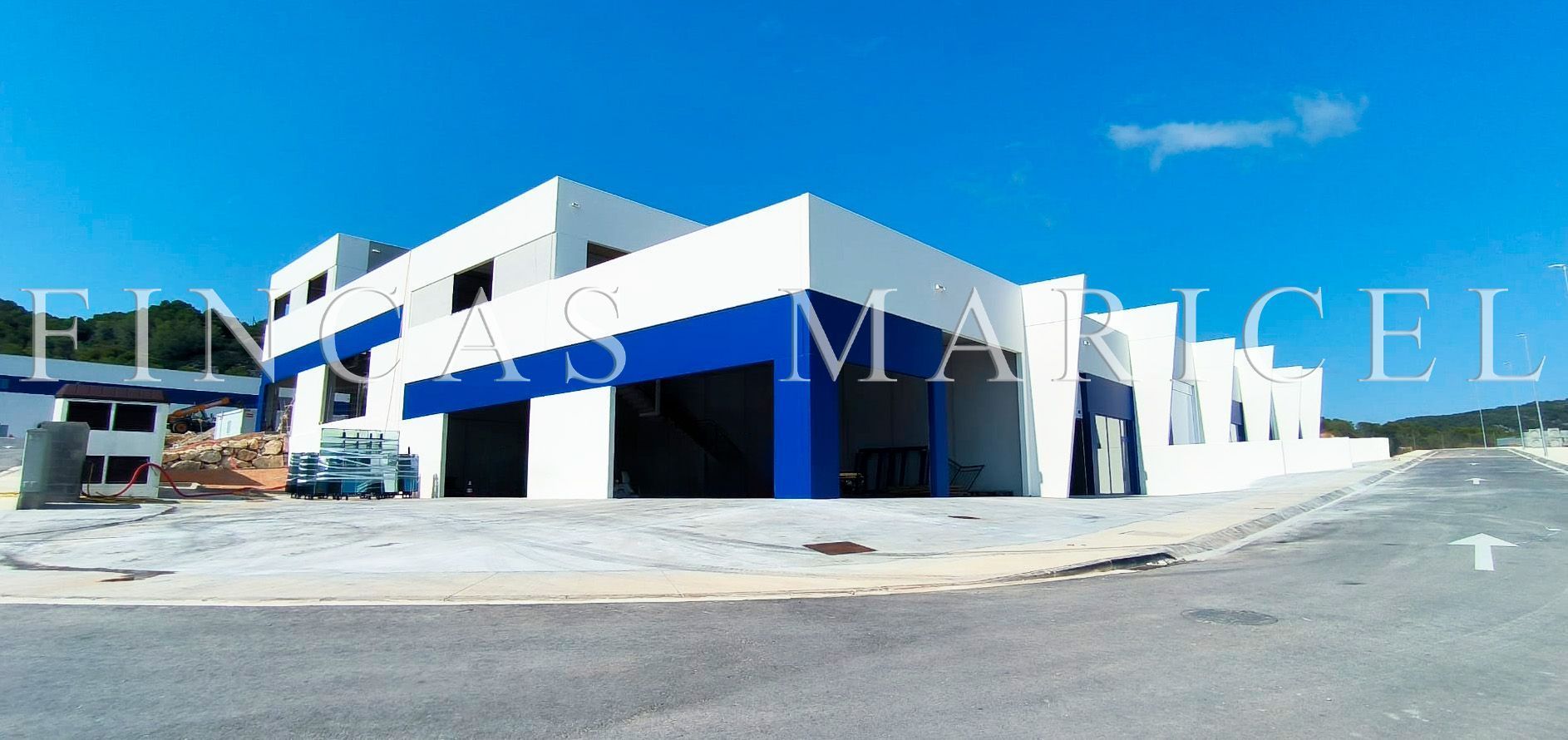 Exterior view of Industrial buildings for sale in Sitges