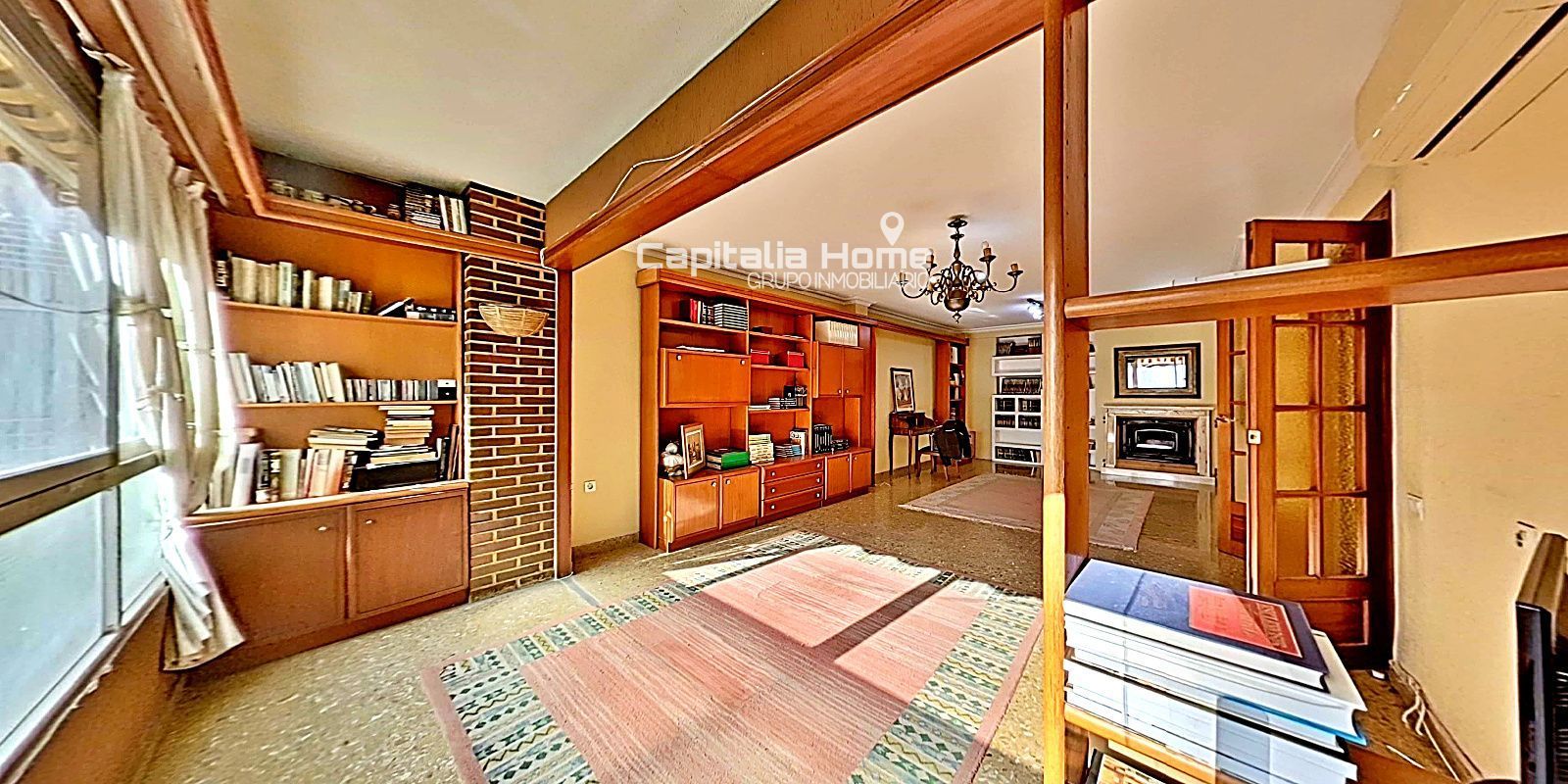 Sala d'estar de Pis en venda en Alicante / Alacant amb Aire condicionat, Calefacció i Moblat