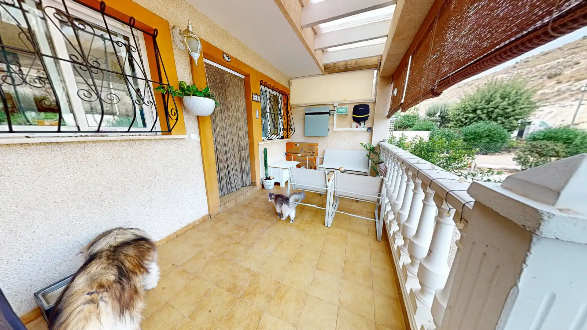 Terraza de Casa o chalet en venta en Busot con Jardín privado, Terraza y Amueblado