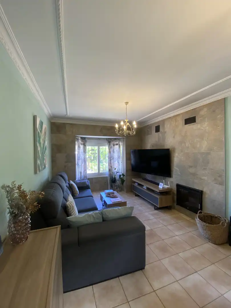 Living room of Houses for sale in Chiclana de la Frontera  with Air Conditioner, Storage room and Swimming Pool