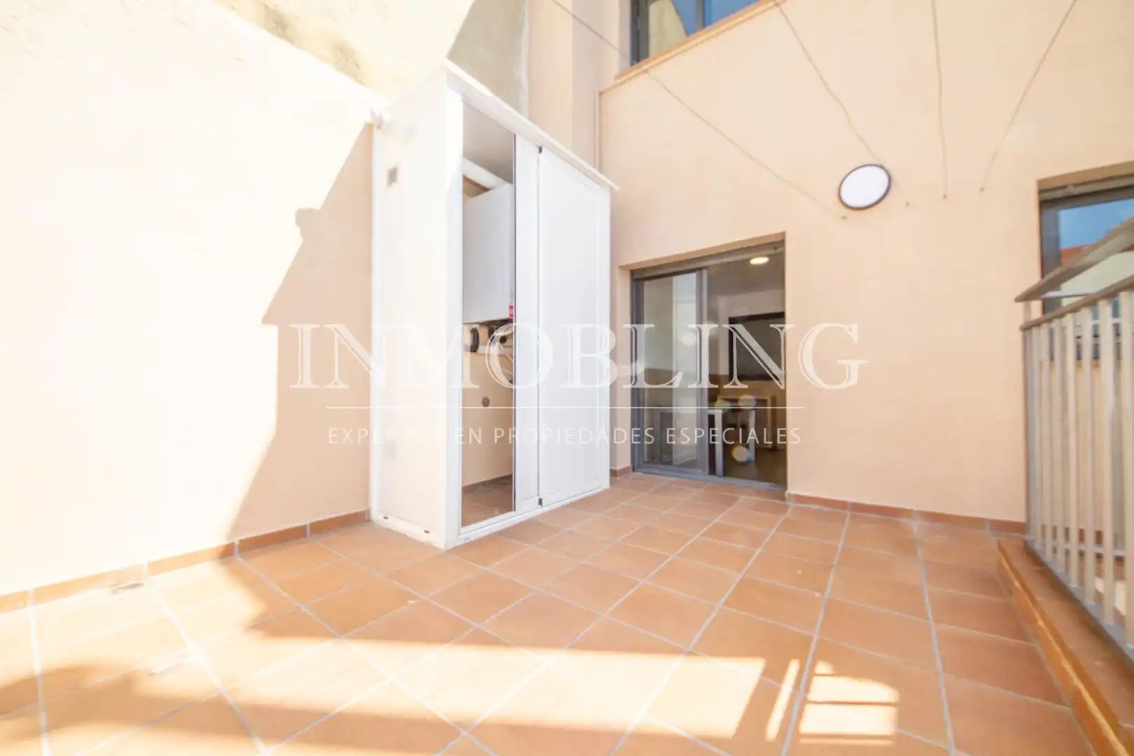 Terraza de Piso de alquiler en Mataró con Aire acondicionado, Calefacción y Parquet