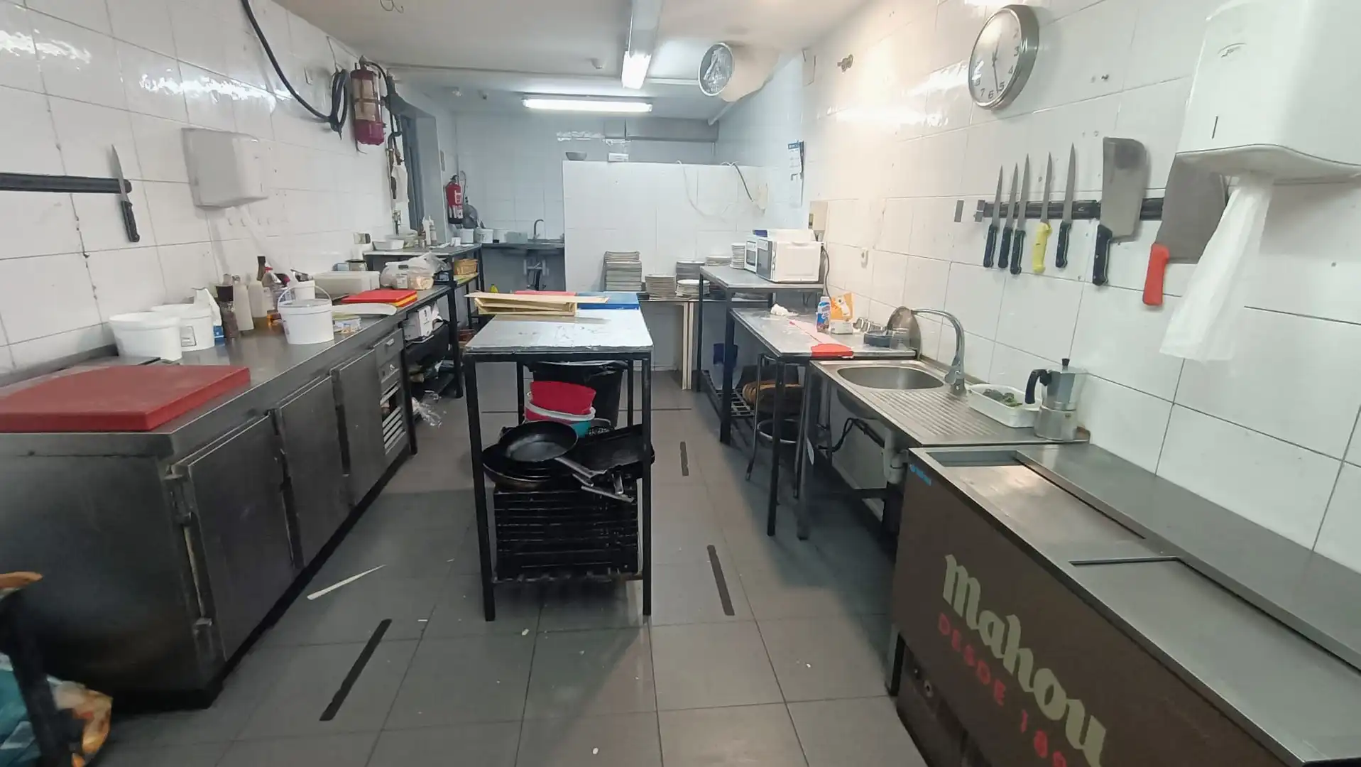 Cocina de Local en traspaso en Guadalajara con Aire acondicionado, Calefacción y Terraza