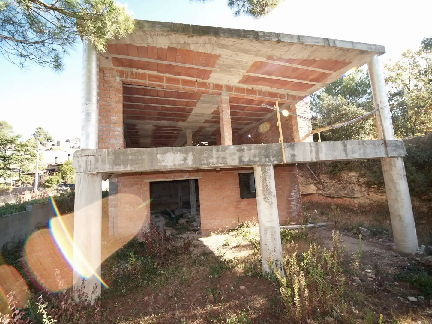 Vista exterior de Casa o xalet en venda en Talamanca amb Jardí privat, Terrassa i Balcó