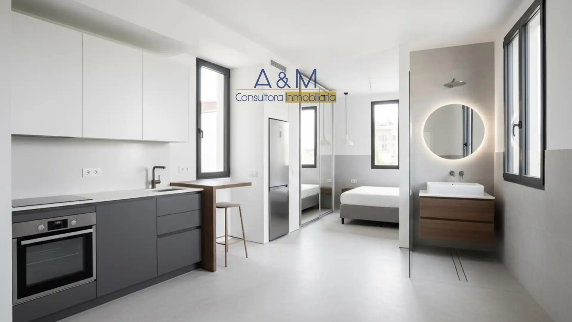 Badezimmer von Wohnungen zum Verkauf in Valladolid Capital mit Klimaanlage und Heizung