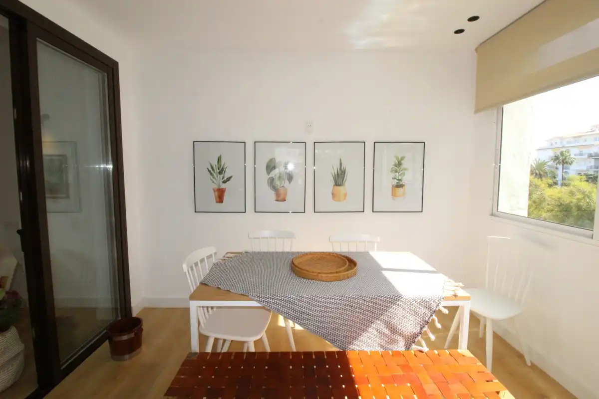 Esszimmer von Wohnung zum Verkauf in Marbella mit Klimaanlage, Terrasse und Möbliert