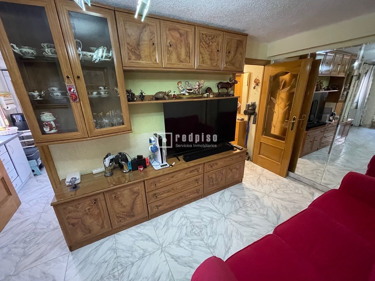 Sala d'estar de Pis en venda en  Madrid Capital amb Aire condicionat i Calefacció