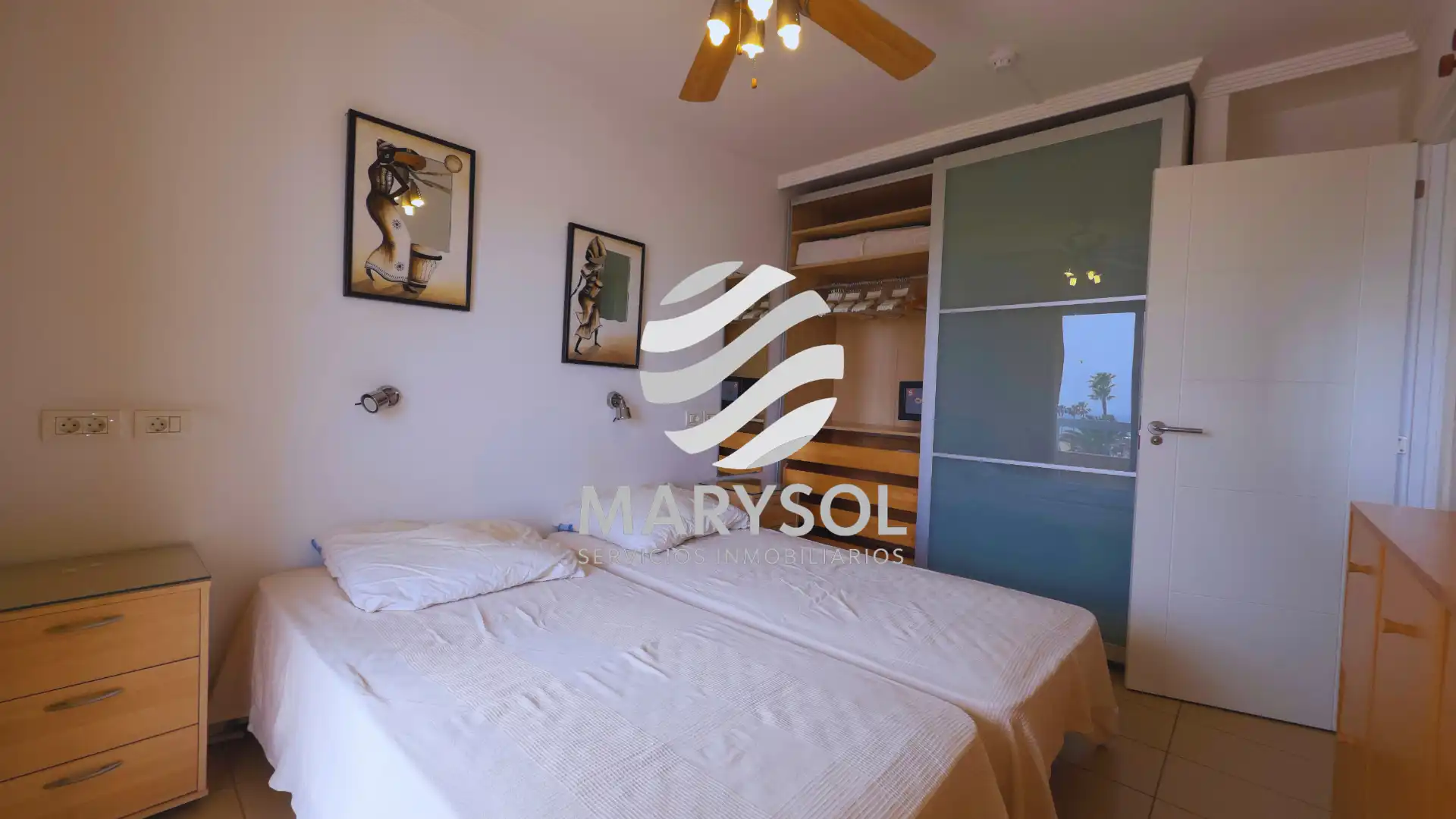 Habitación de Apartamento de alquiler en San Bartolomé de Tirajana con Terraza, Amueblado y Horno