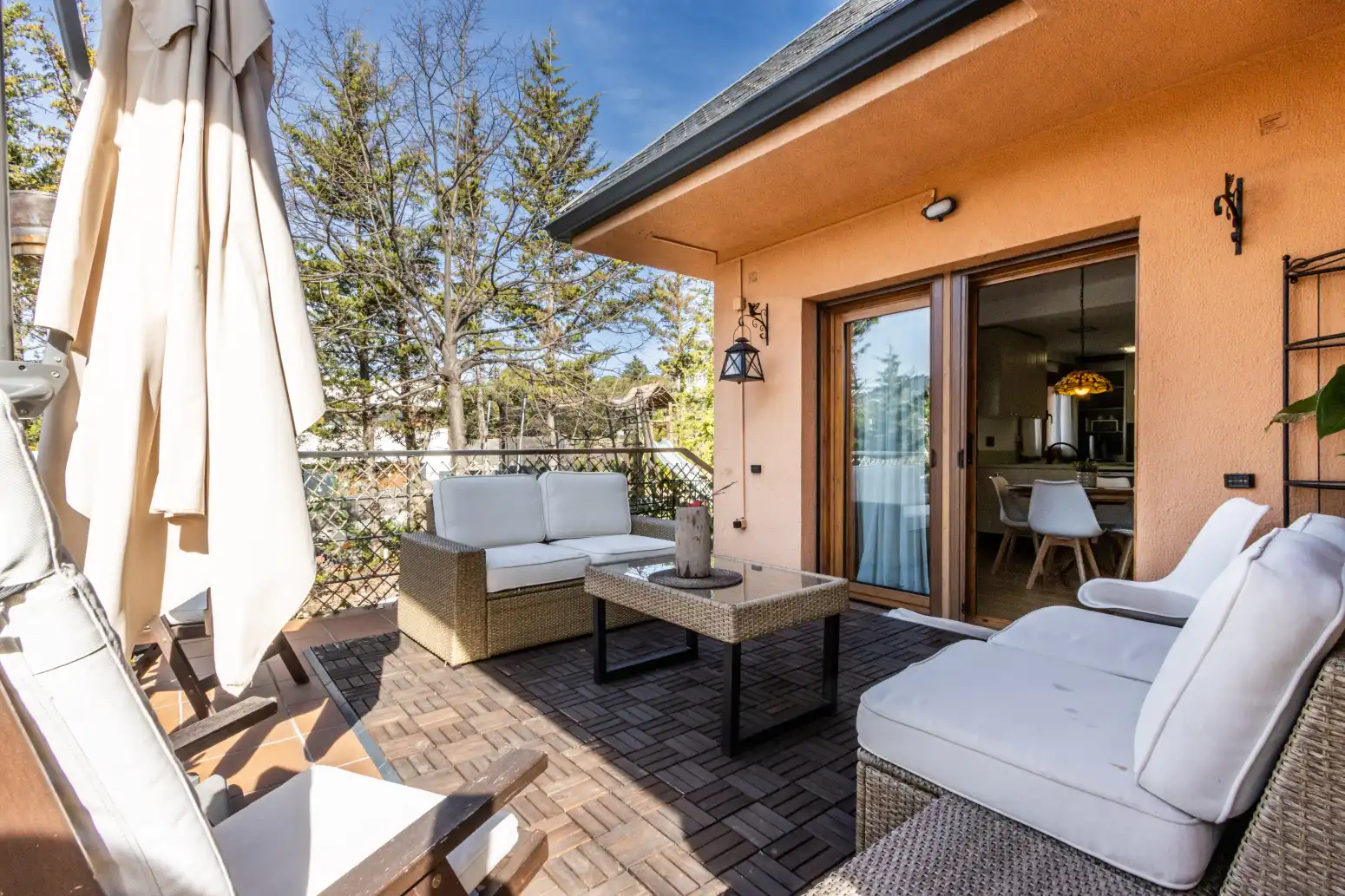Terrassa de Casa o xalet en venda en Matadepera amb Calefacció, Parquet i Terrassa