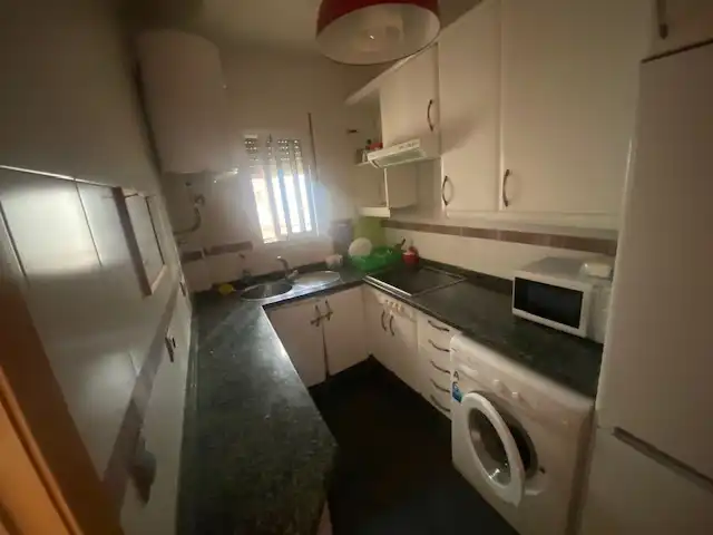 Cocina de Piso de alquiler en Sevilla con Aire acondicionado, Amueblado y Lavadora