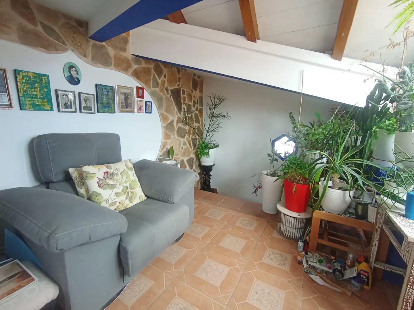Living room of Houses for sale in Hellín  with Furnished