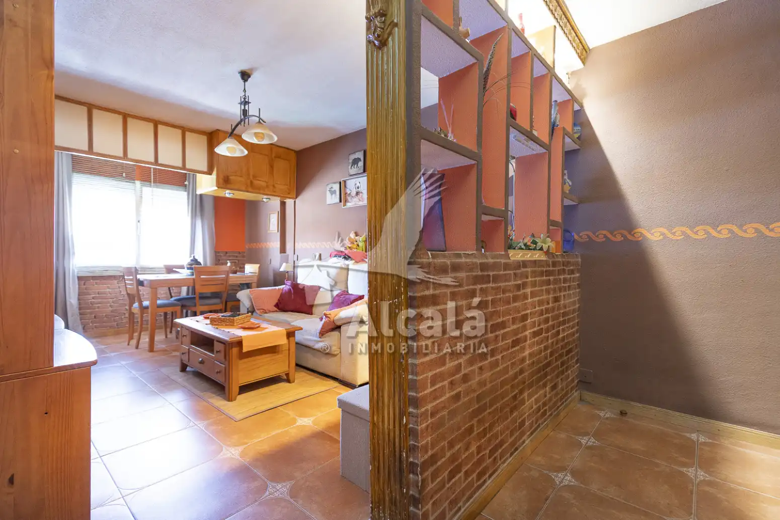 Living room of Flat for sale in Alcalá de Henares  with Air Conditioner, Heating and Terrace