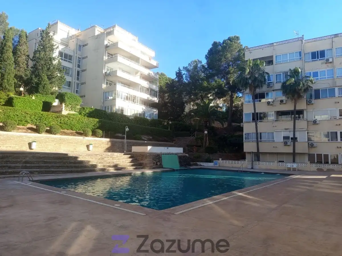 Piscina de Estudio de alquiler en Calvià con Aire acondicionado, Parquet y Piscina