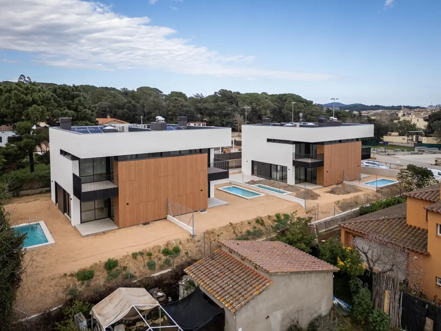 Außenansicht von Haus oder Chalet zum Verkauf in Palamós mit Klimaanlage, Heizung und Privatgarten