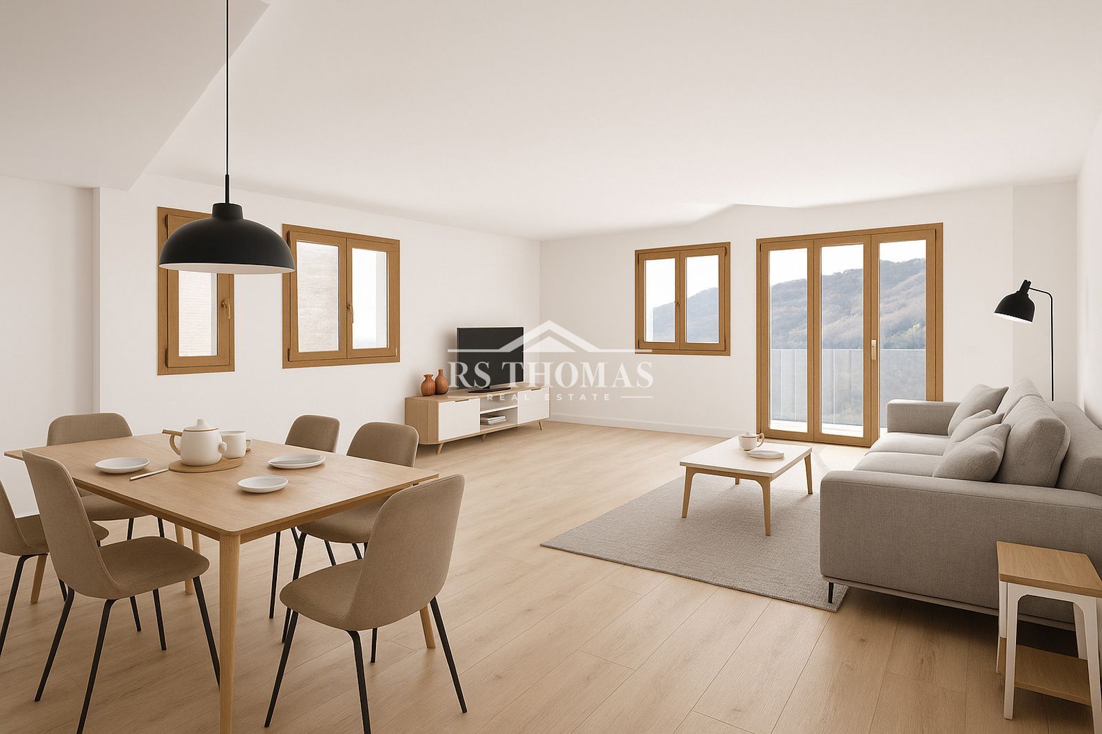 Sala de estar de Piso en venta en Canillo con Terraza