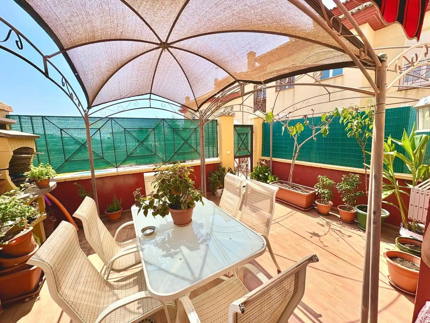 Terrassa de Casa adosada en venda en Vélez-Málaga amb Aire condicionat, Jardí privat i Terrassa