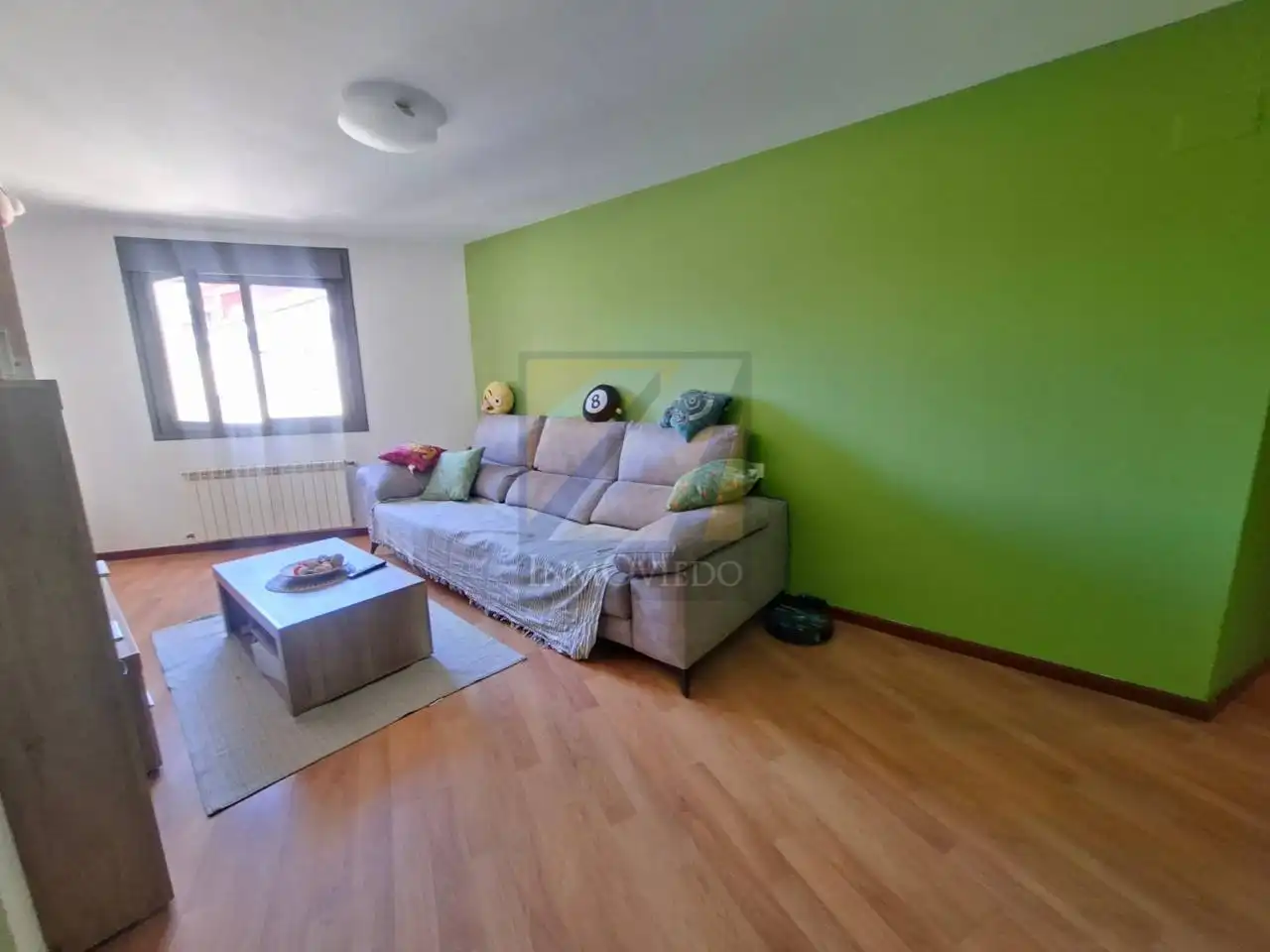 Living room of Flat for sale in Gijón   with Heating, Storage room and Furnished