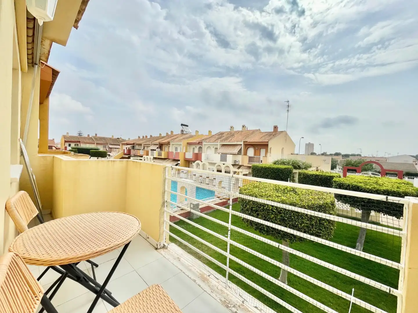 Terraza de Casa o chalet de alquiler en San Javier con Aire acondicionado, Calefacción y Piscina