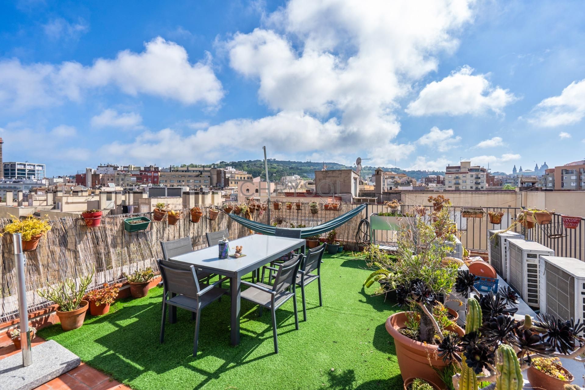 Terrace of Flat for sale in  Barcelona Capital  with Parquet flooring and Terrace