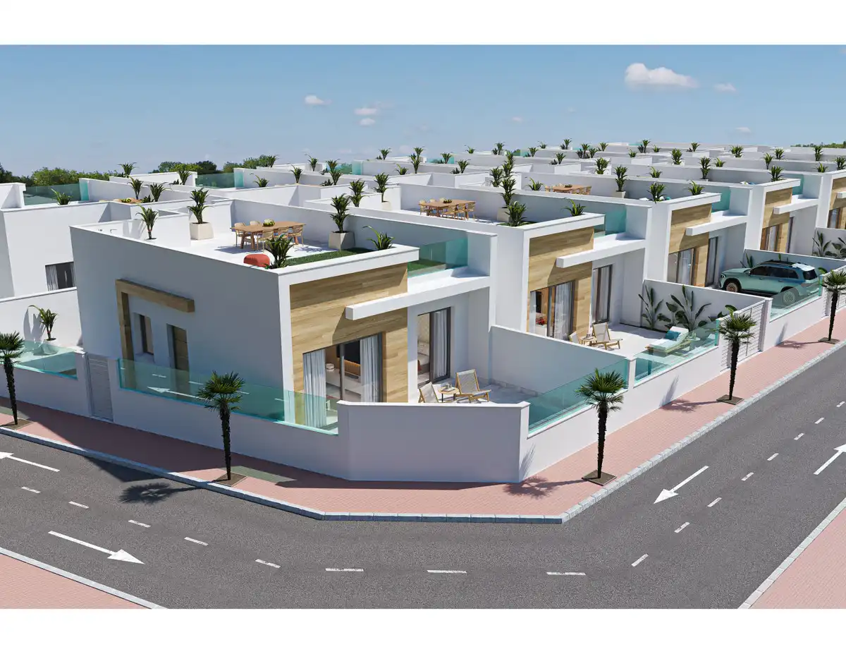 Exterior view of Houses for sale in Torre-Pacheco