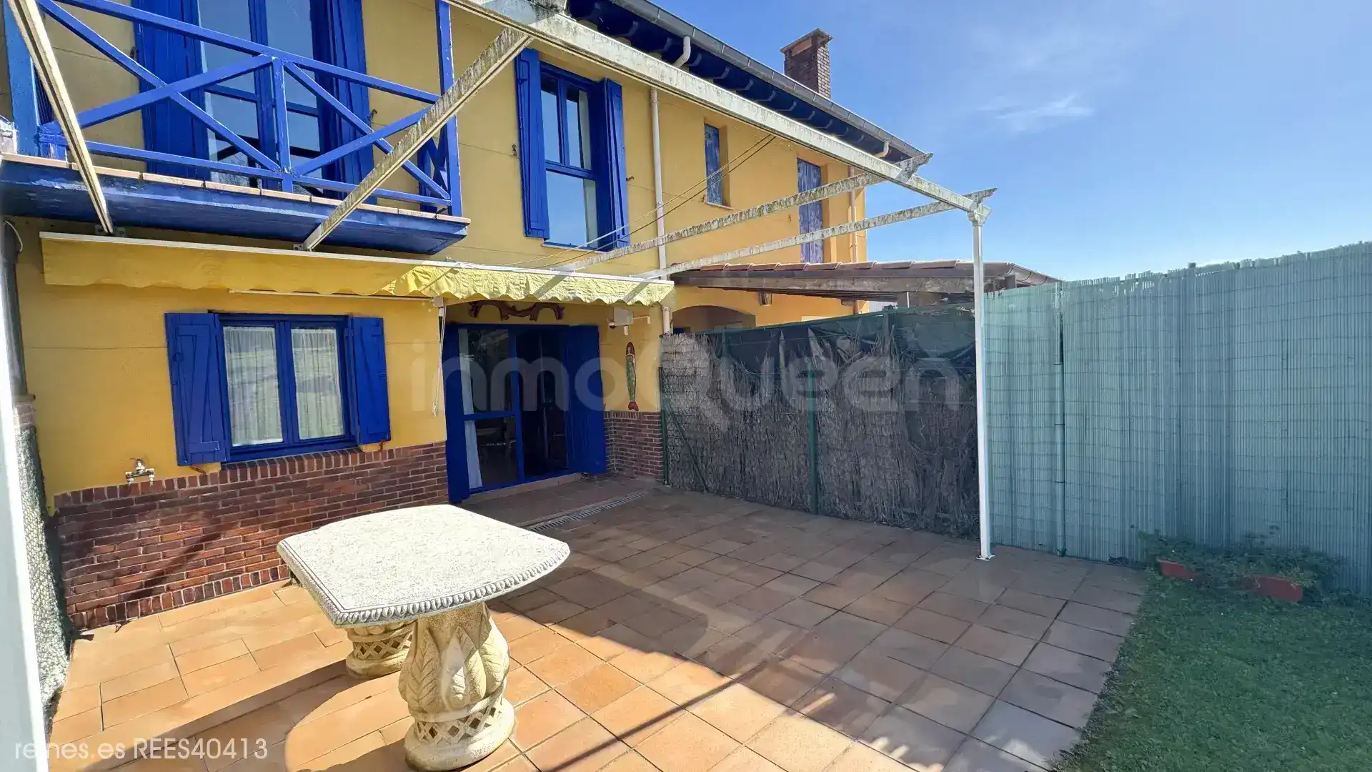 Terrassa de Casa adosada en venda en Comillas (Cantabria) amb Calefacció, Jardí privat i Terrassa