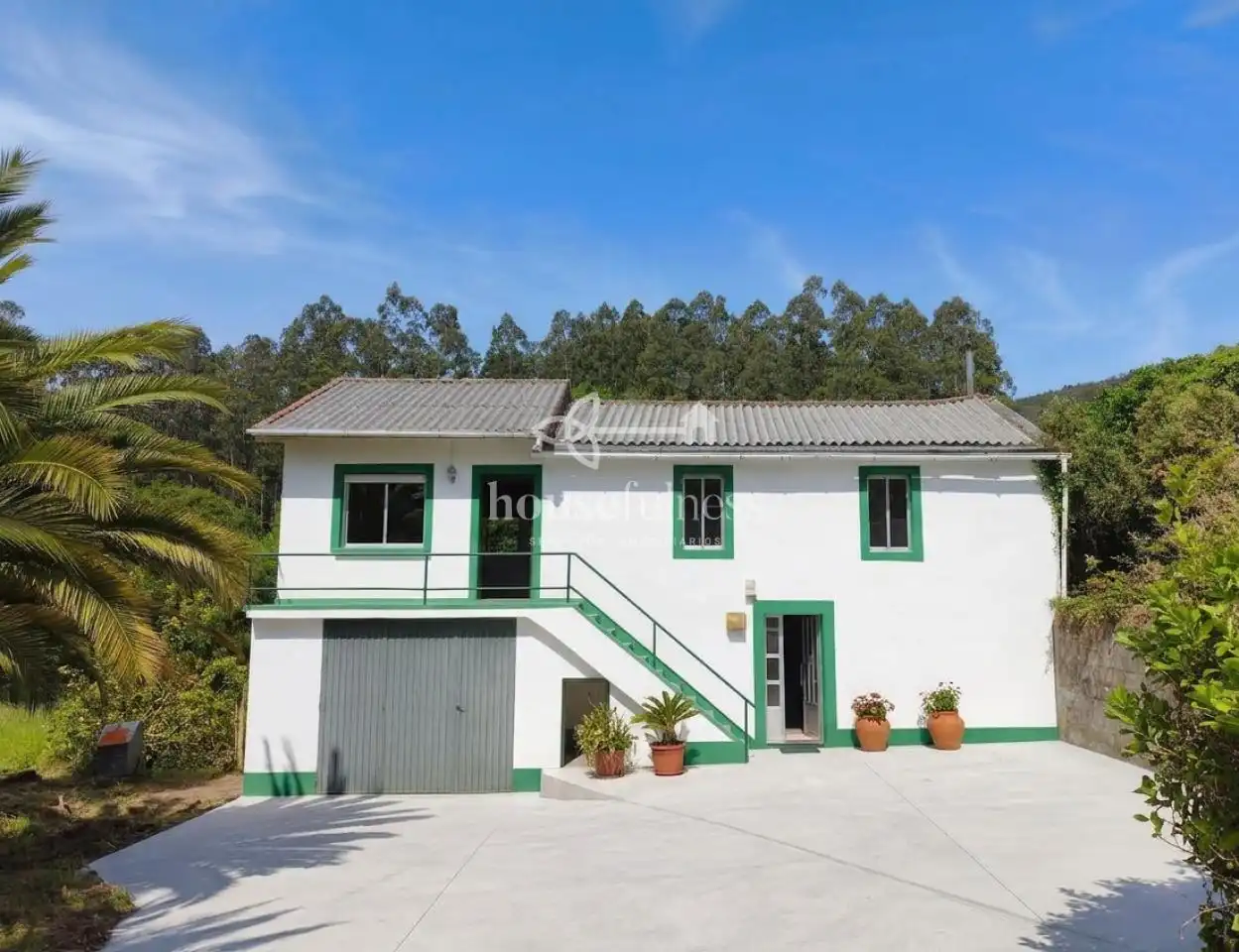 Vista exterior de Casa o xalet en venda en Cedeira amb Jardí privat