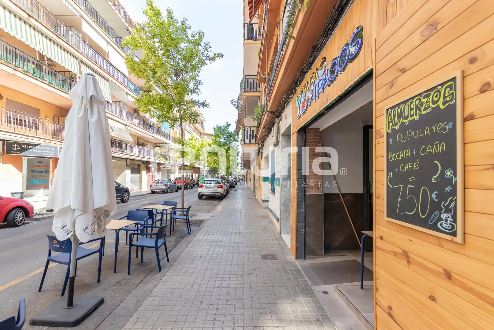 Vista exterior de Local en venta en Gandia con Aire acondicionado, Terraza y Amueblado
