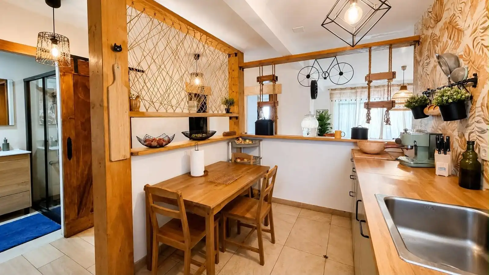 Cocina de Piso en venta en Alicante / Alacant con Aire acondicionado, Calefacción y Terraza