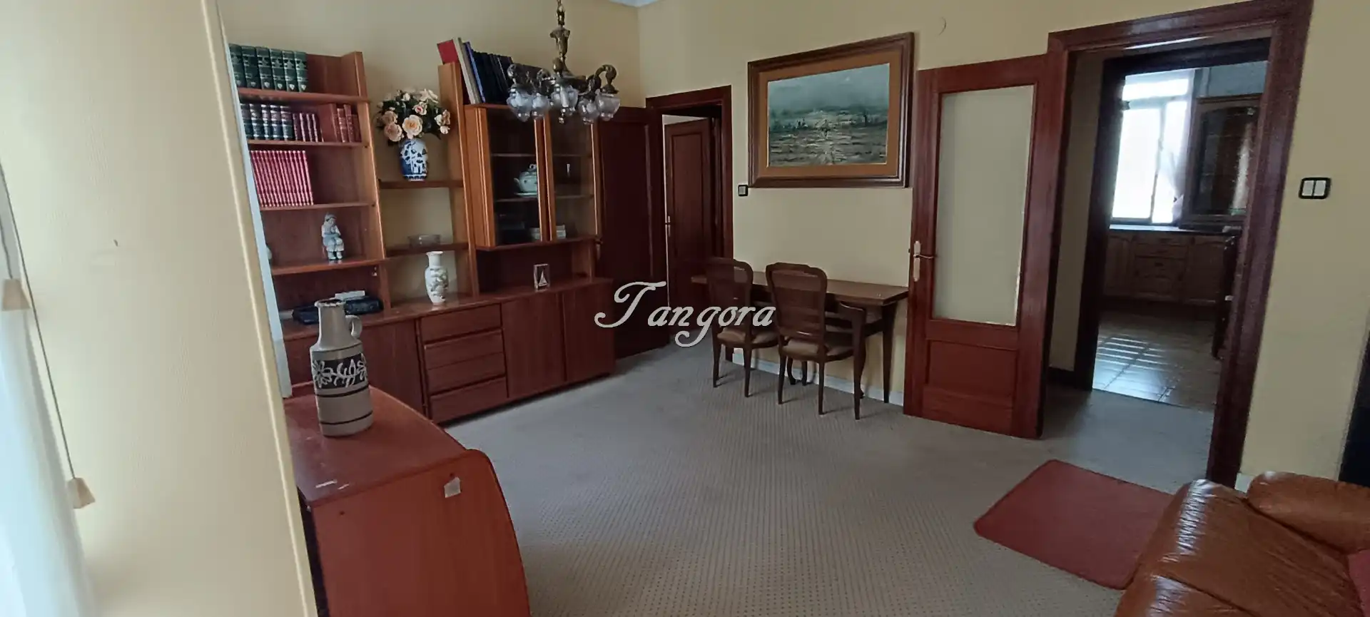 Sala de estar de Piso en venta en Bilbao  con Calefacción, Parquet y Horno