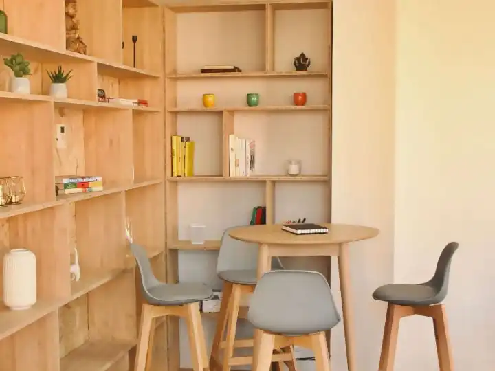 Comedor de Oficina de alquiler en Barcelona con Aire acondicionado, Calefacción y Amueblado