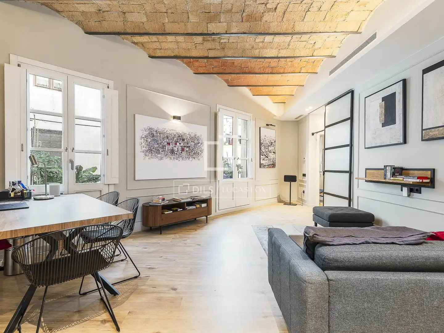 Exterior view of Attic for sale in Barcelona  with Air Conditioner, Heating and Parquet flooring