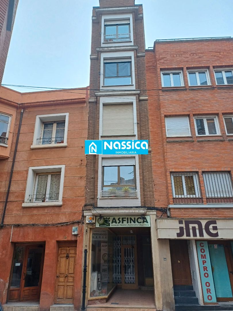 Exterior view of Flat for sale in Calahorra  with Heating, Terrace and Furnished