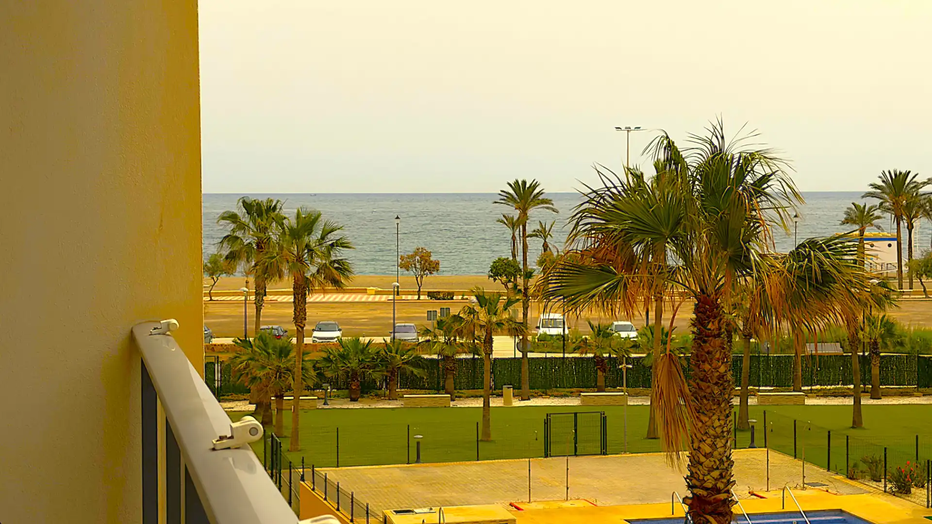 Garden of Flat for sale in Roquetas de Mar  with Air Conditioner, Heating and Terrace