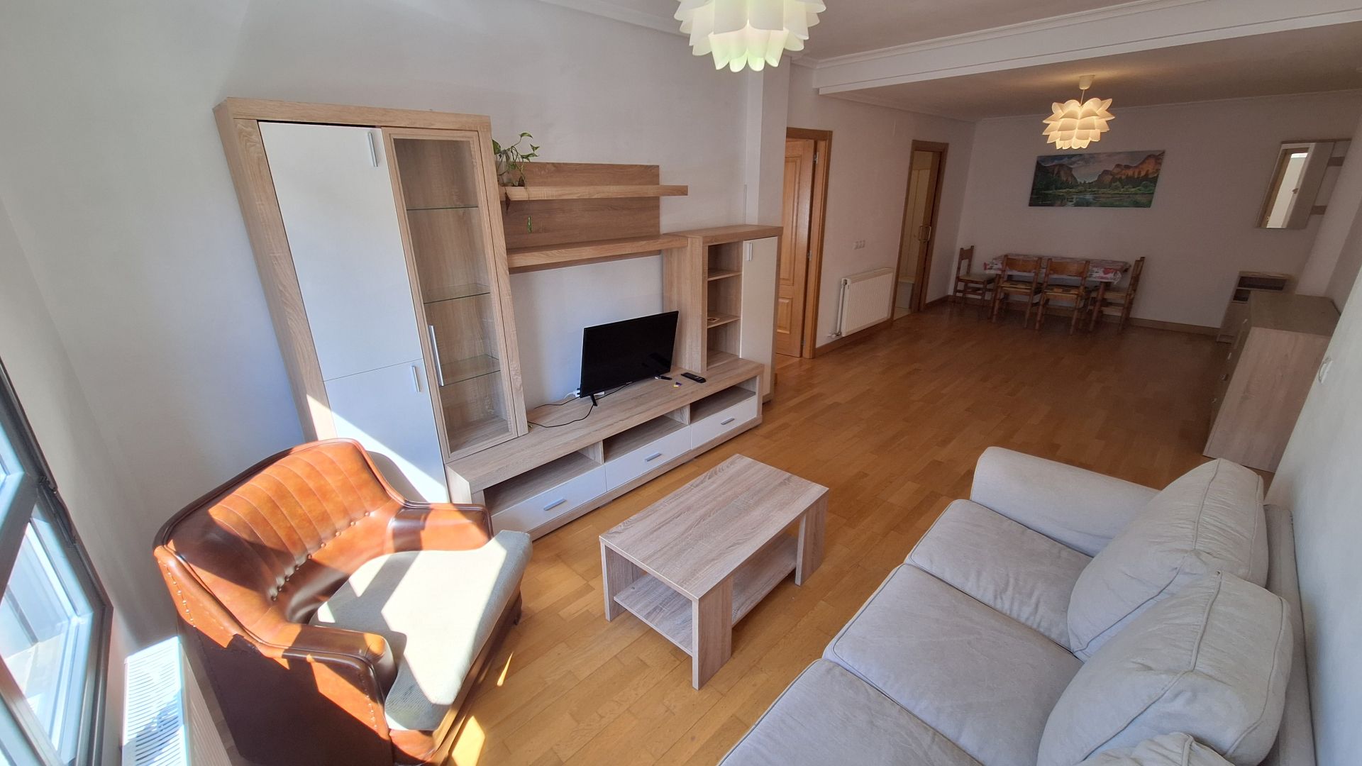 Living room of Apartment for sale in Burgos Capital  with Heating, Terrace and Storage room