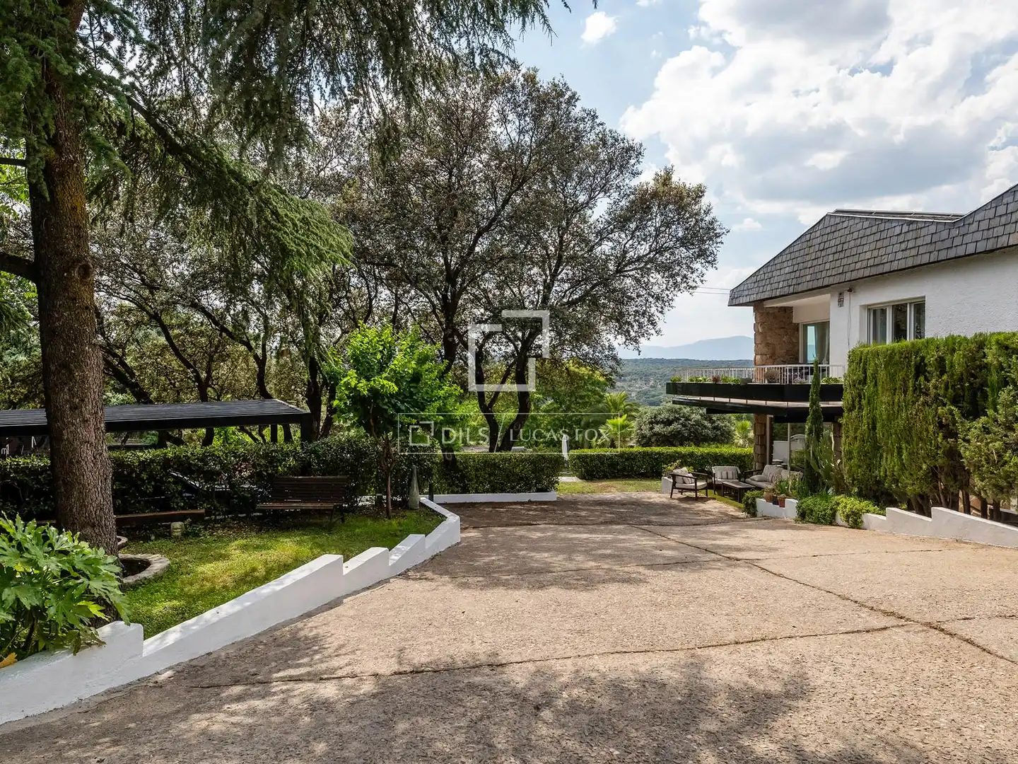 Vista exterior de Casa o chalet en venta en Torrelodones con Aire acondicionado, Jardín privado y Terraza