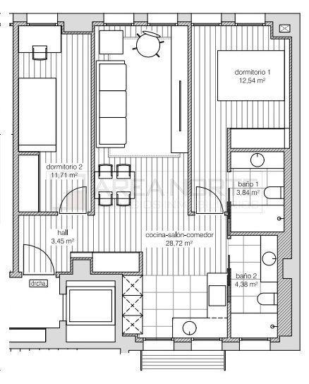 Apartment for sale in Vitoria - Gasteiz  with Heating