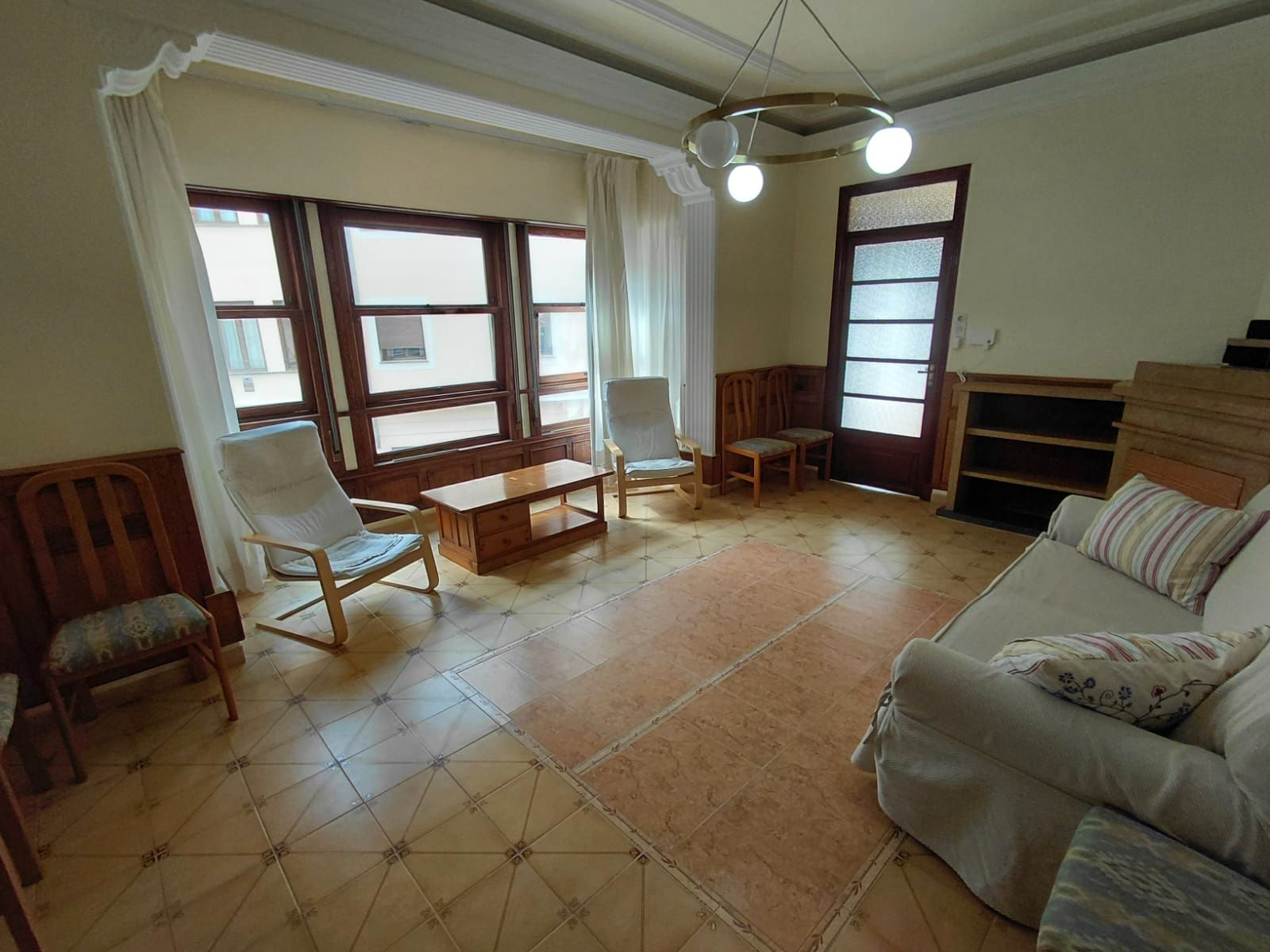 Living room of Flat to rent in  Palma de Mallorca  with Furnished and Balcony