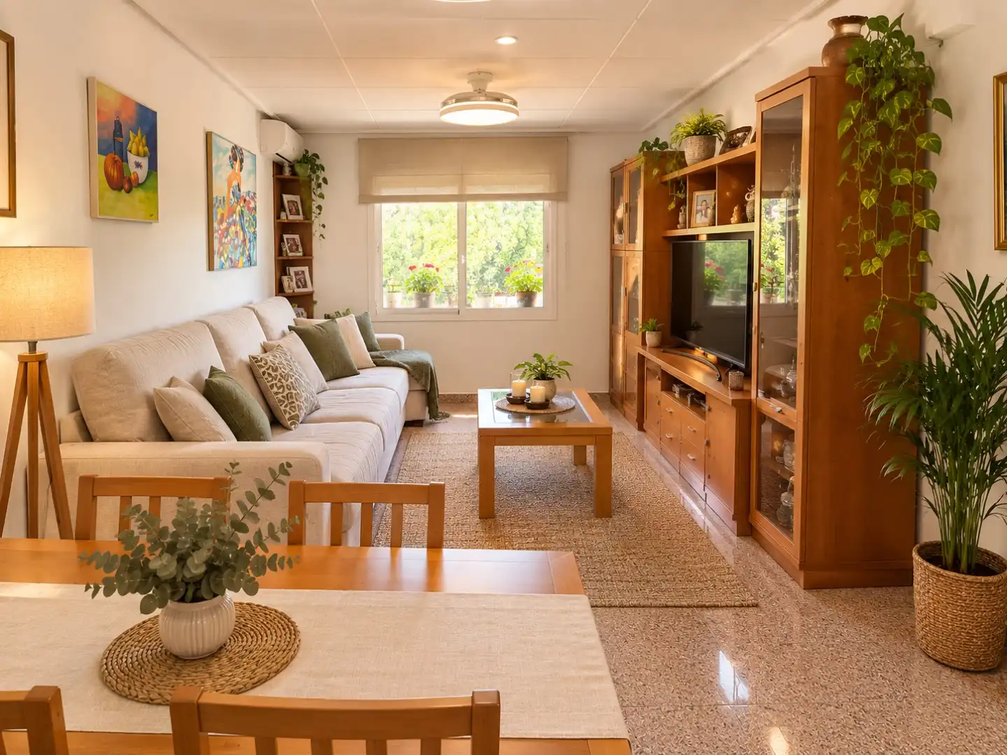 Living room of Flat for sale in Plana Lledó