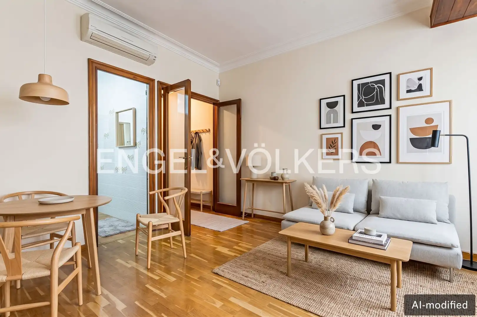 Sala d'estar de Pis en venda en Gràcia