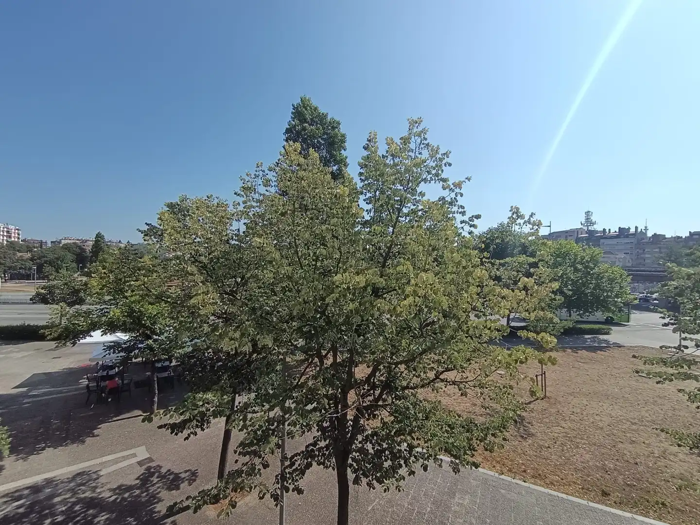 Terrassa de Pis de lloguer en Girona amb Calefacció, Moblat i Balcó