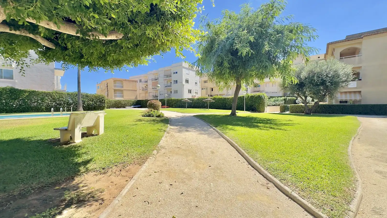 Exterior view of Apartments for sale in Jávea / Xàbia  with Air Conditioner, Heating and Private garden