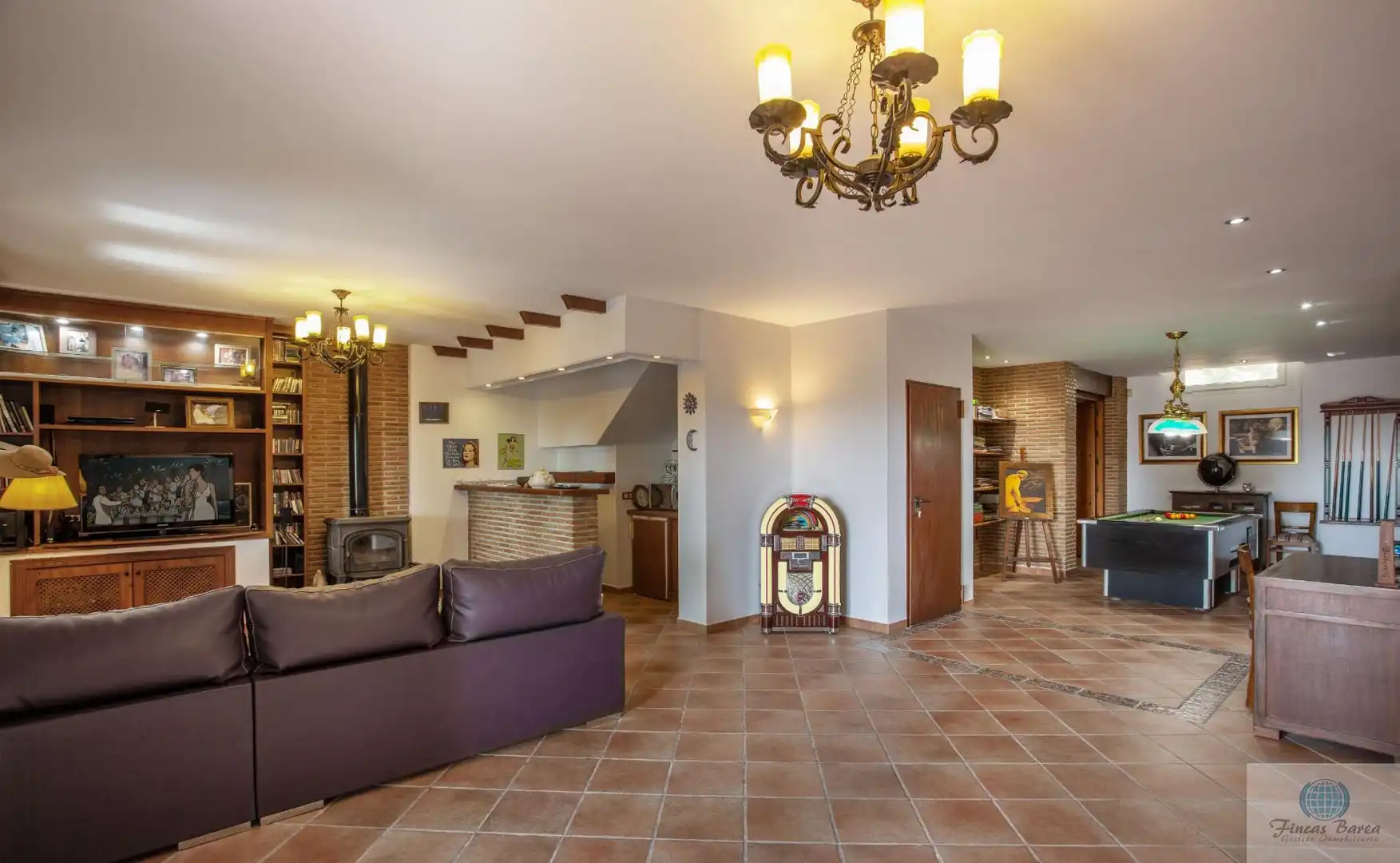 Sala de estar de Casa o chalet en venta en Benalmádena con Aire acondicionado, Trastero y Piscina