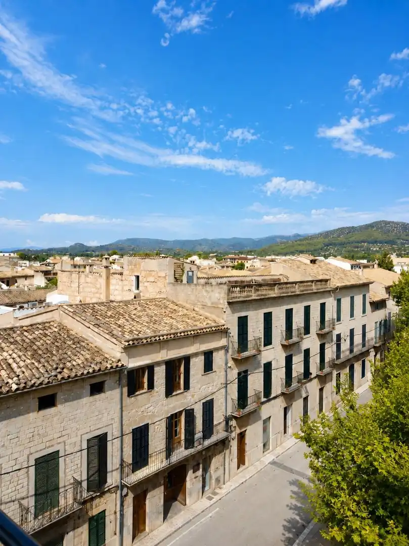 Vista exterior de Piso en venta en Binissalem con Aire acondicionado y Balcón