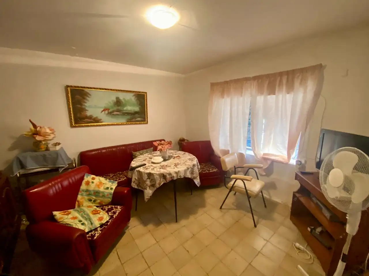 Sala de estar de Casa o chalet en venta en Ciudad Real con Jardín privado, Piscina y Amueblado