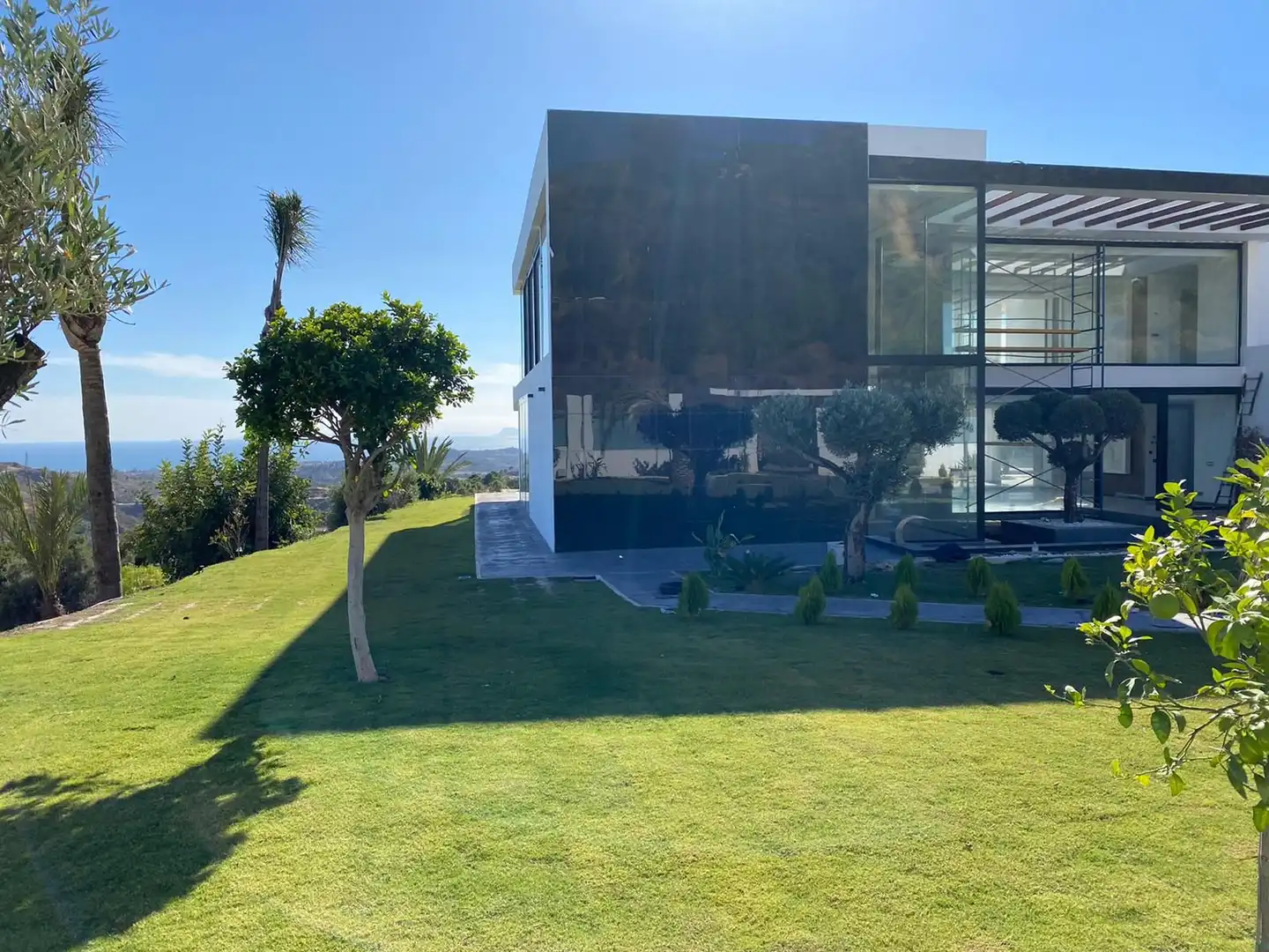 Exterior view of Houses for rent in Benahavís  with Air Conditioner, Heating and Private garden