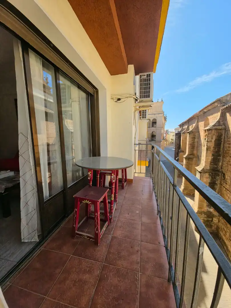 Terrasse von Wohnung zum Verkauf in Andújar mit Klimaanlage, Möbliert und Balkon