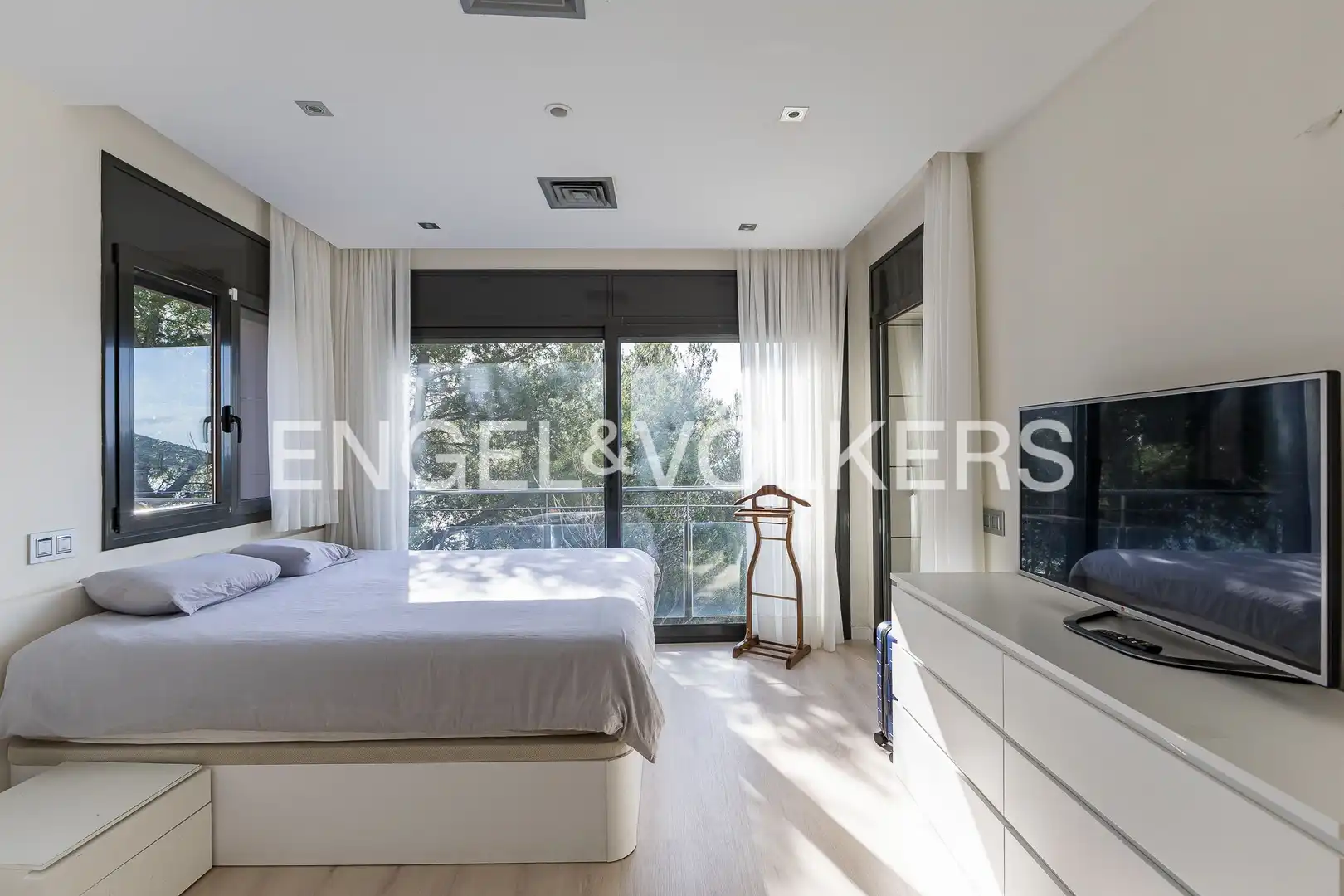 Bedroom of Houses for rent in Sitges  with Air Conditioner, Heating and Private garden