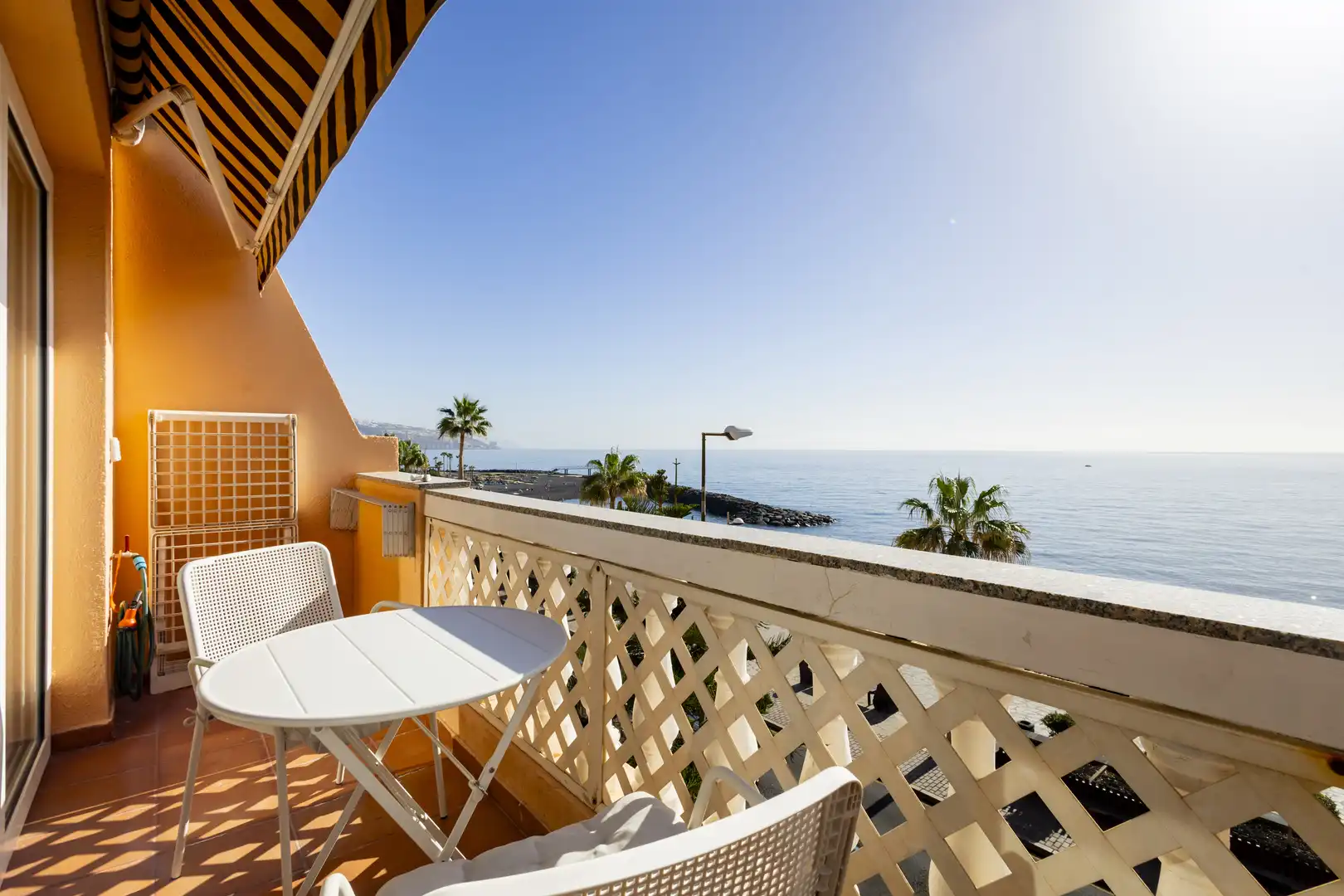 Terraza de Apartamento de alquiler en Las Caletillas - Punta Larga