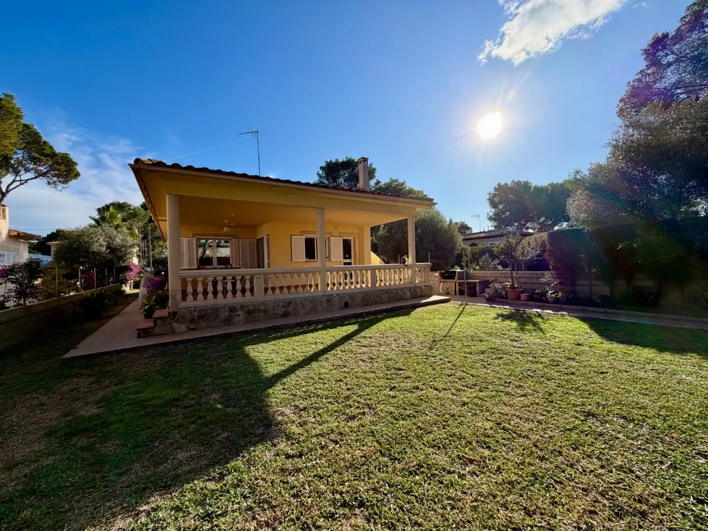 Garden of Houses for sale in Calvià  with Heating, Terrace and Furnished